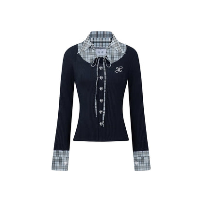 Aiai Studio "Ledi" Collar Cardigan