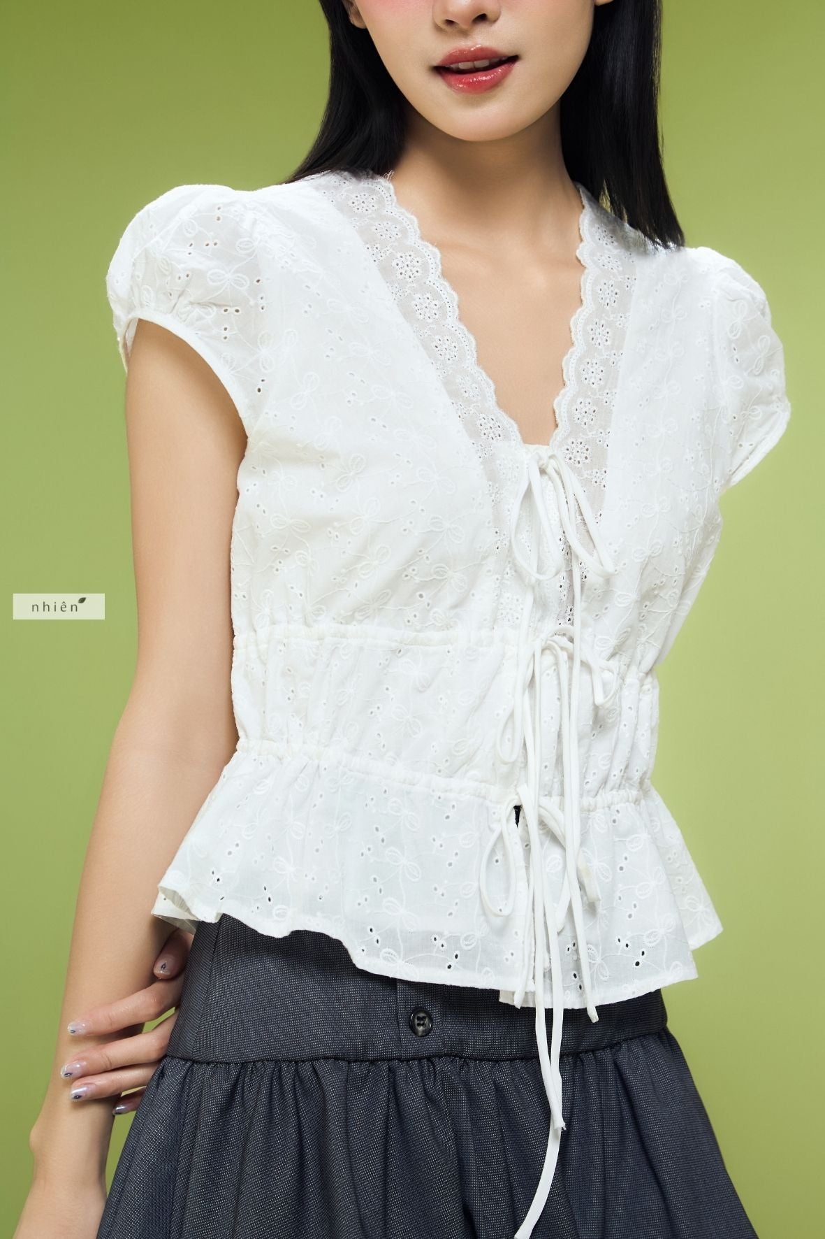 Nhien Vintage Lilou Top