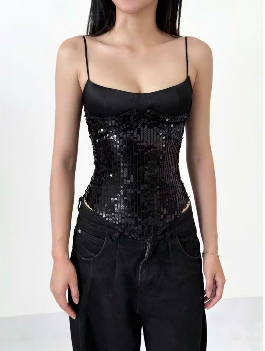 Liniss Glamorous Sparkle Corset