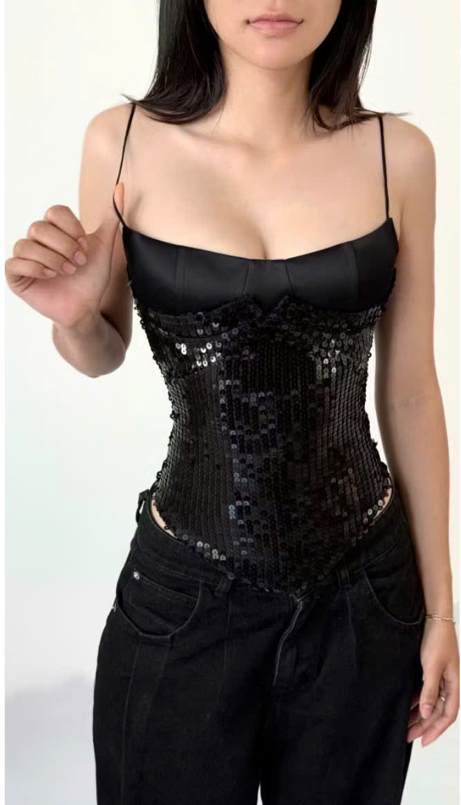 Liniss Glamorous Sparkle Corset