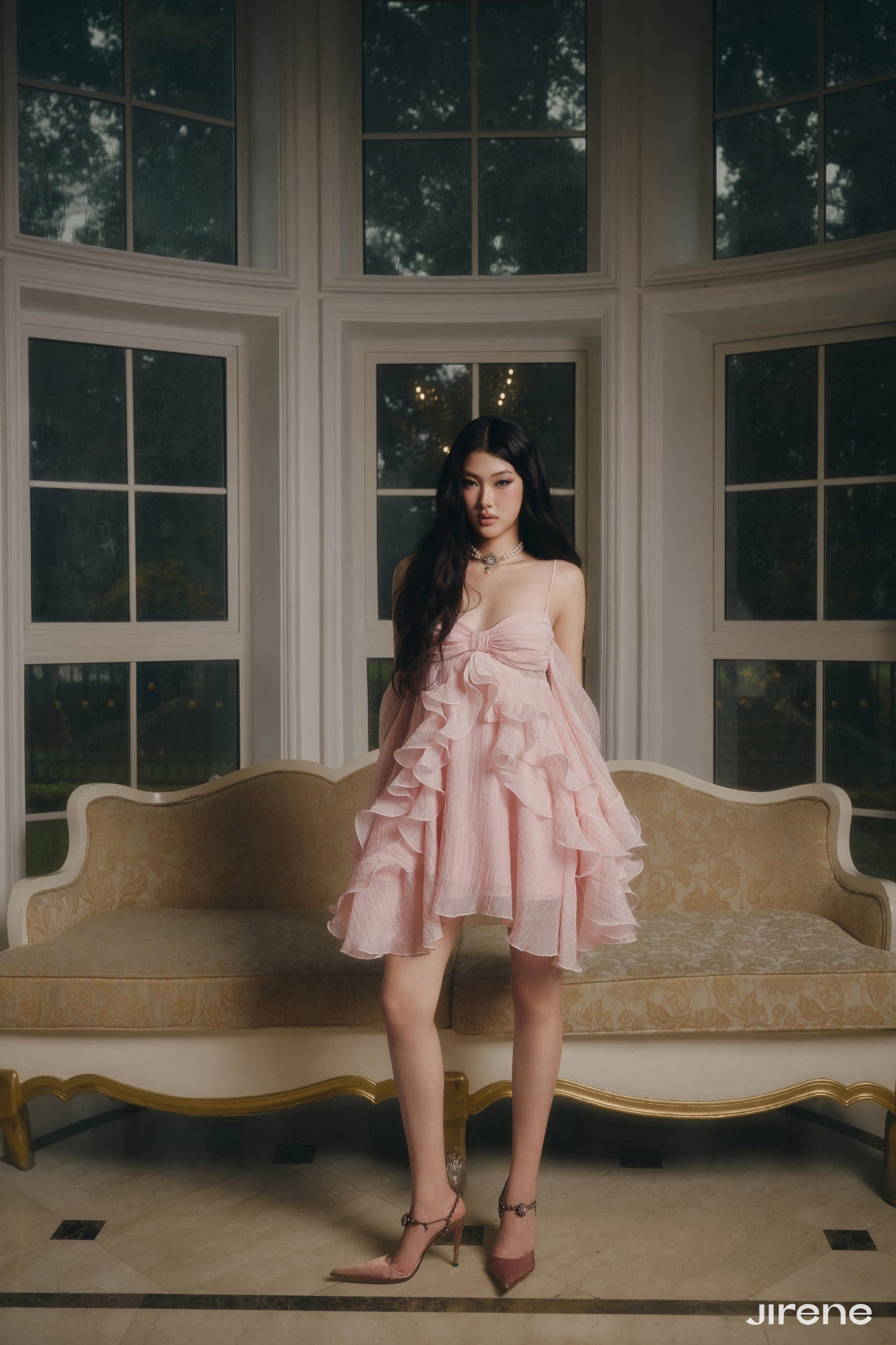 Jirene Lipgloss Dress (Pre-order)