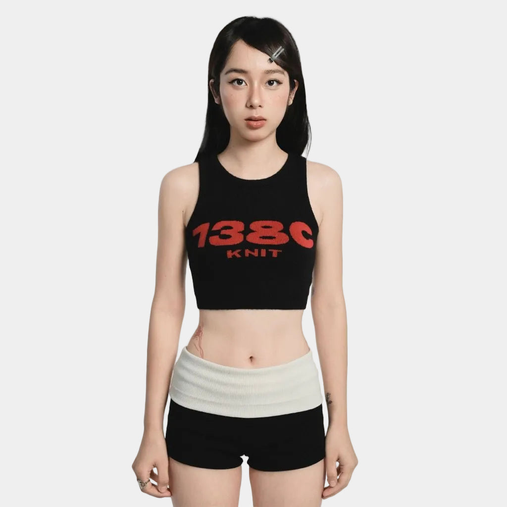 138Cknit Love Knit Croptop