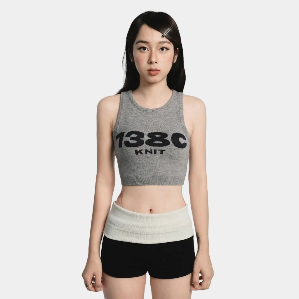 138Cknit True Love Knit Croptop