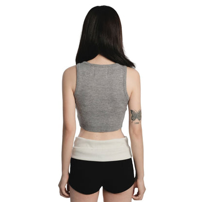 138Cknit True Love Knit Croptop