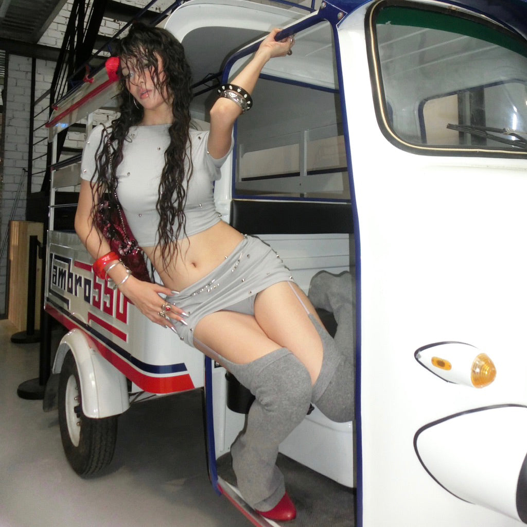 Madebykinh Grey Lynne Top