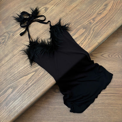 Nhabachtuot Mess Fur Body Dress