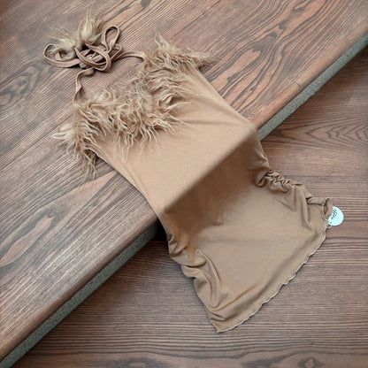 Nhabachtuot Mess Fur Body Dress
