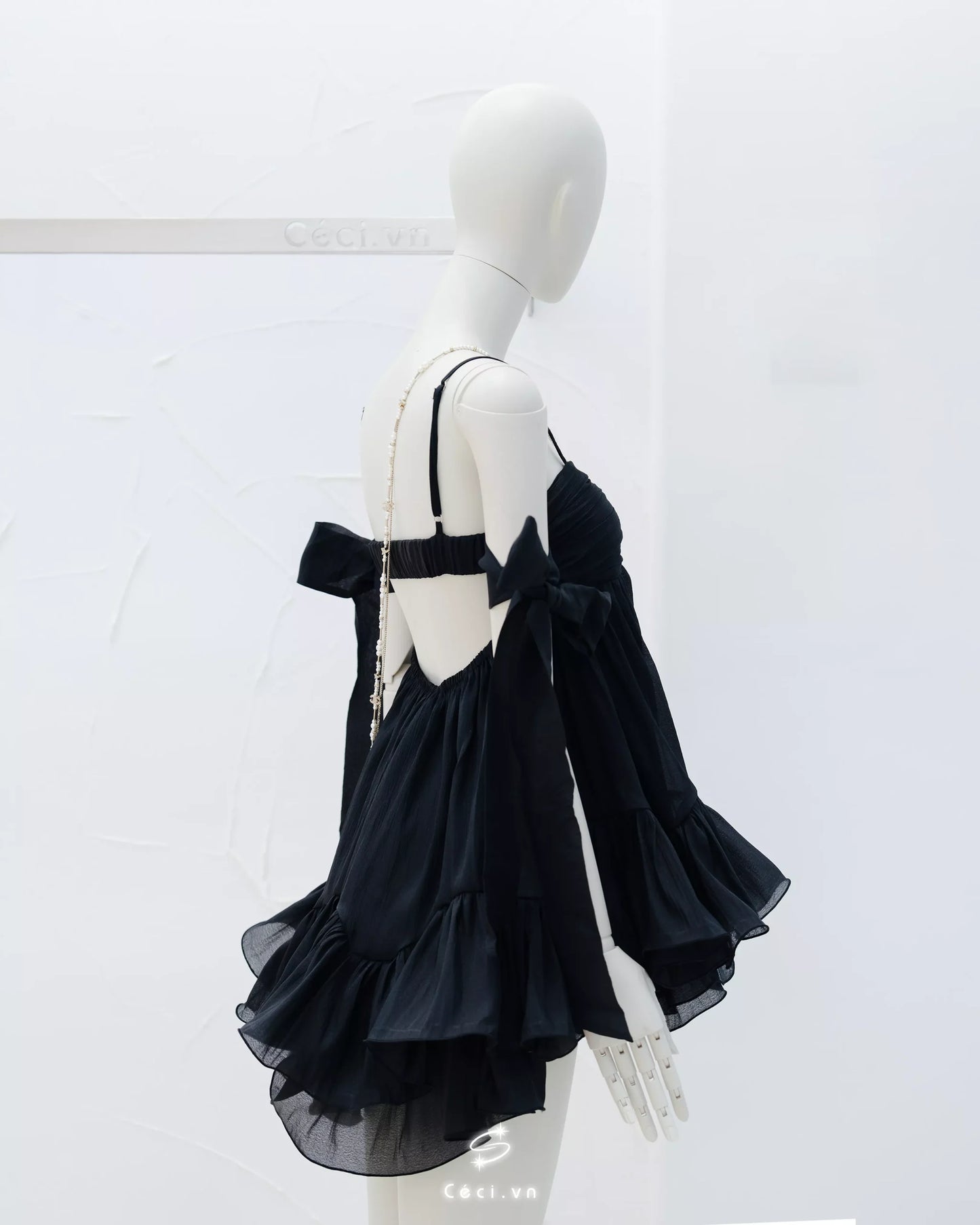 Ceci Phoebe Dress - Midnight Poise