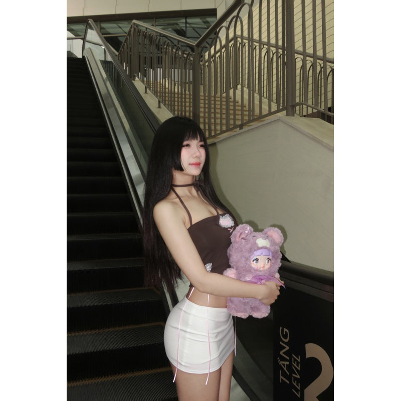 Madebykinh Brown Candy Skirt