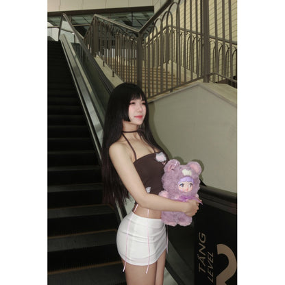 Madebykinh Brown Candy Top