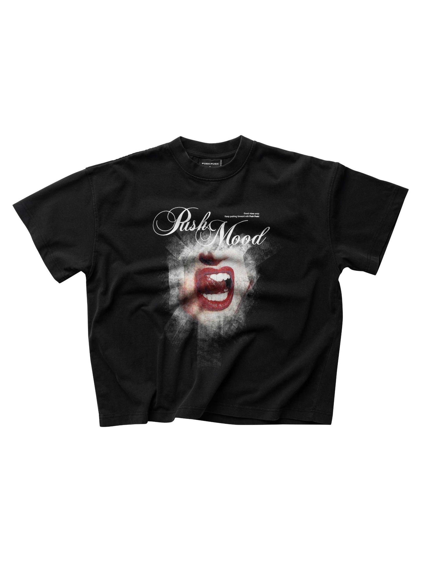 Push Push Push Mood Tee (Boxy Fit) (Pre-order)