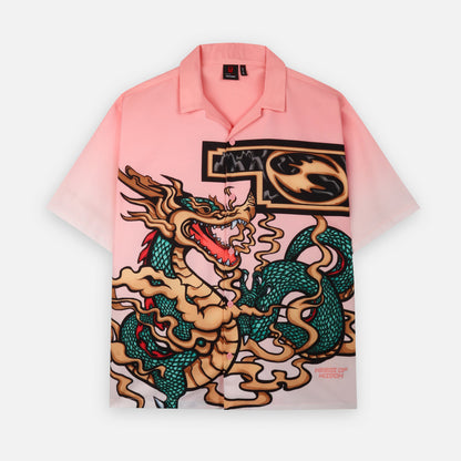 Now Saigon Dragon Printed Shirt