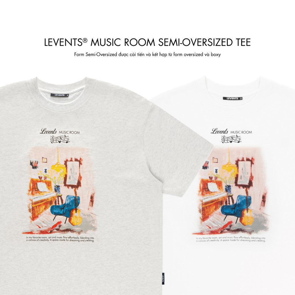 Levents Music Room Semi-Oversized Tee