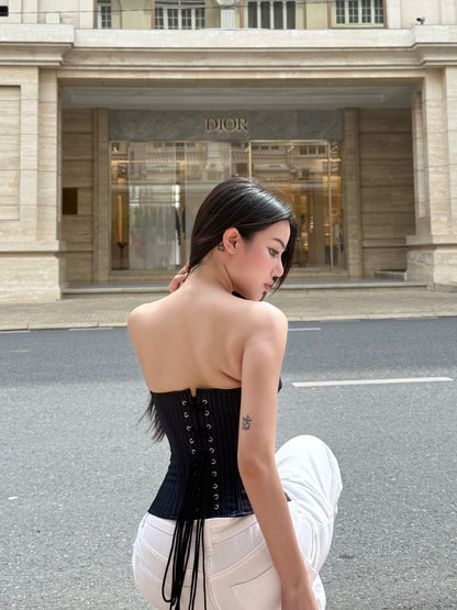 Alyss Navy Corset