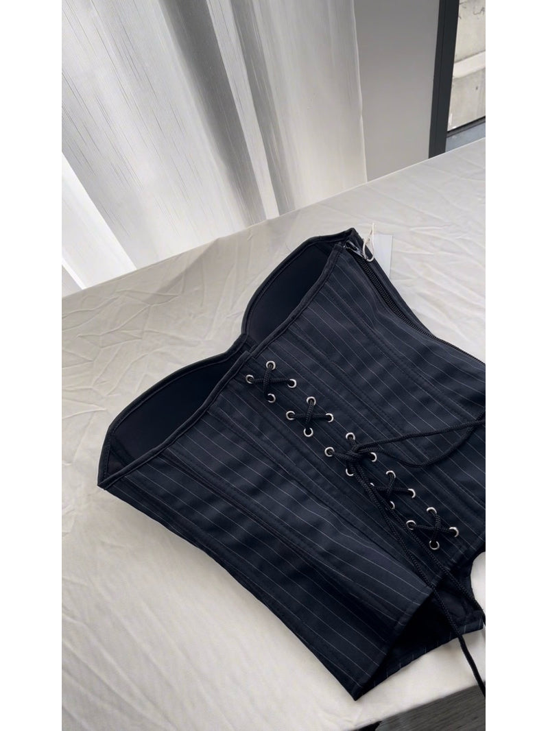 Alyss Navy Corset