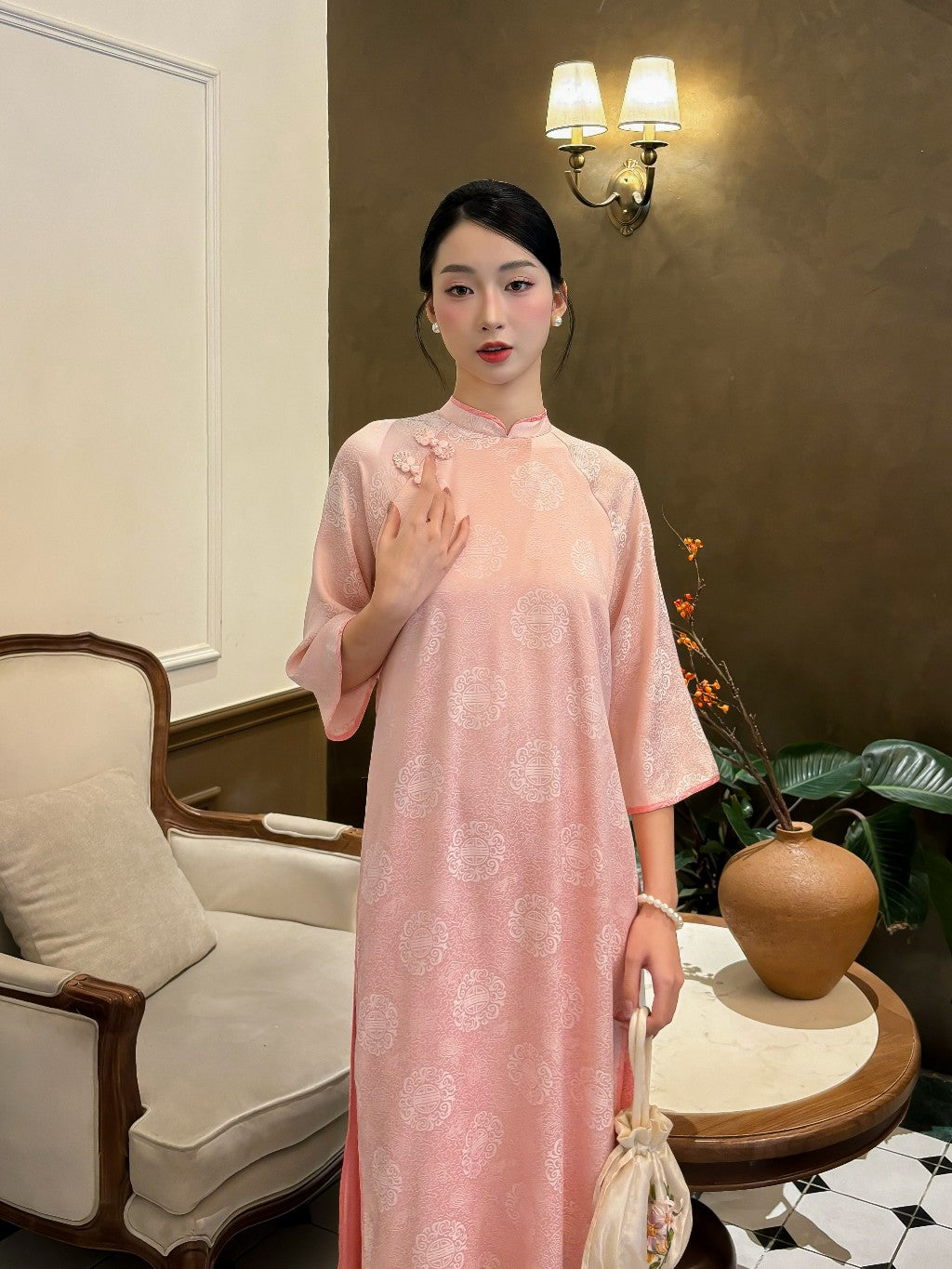 Mieufashionista Modern Ao Dai Nha Uyen