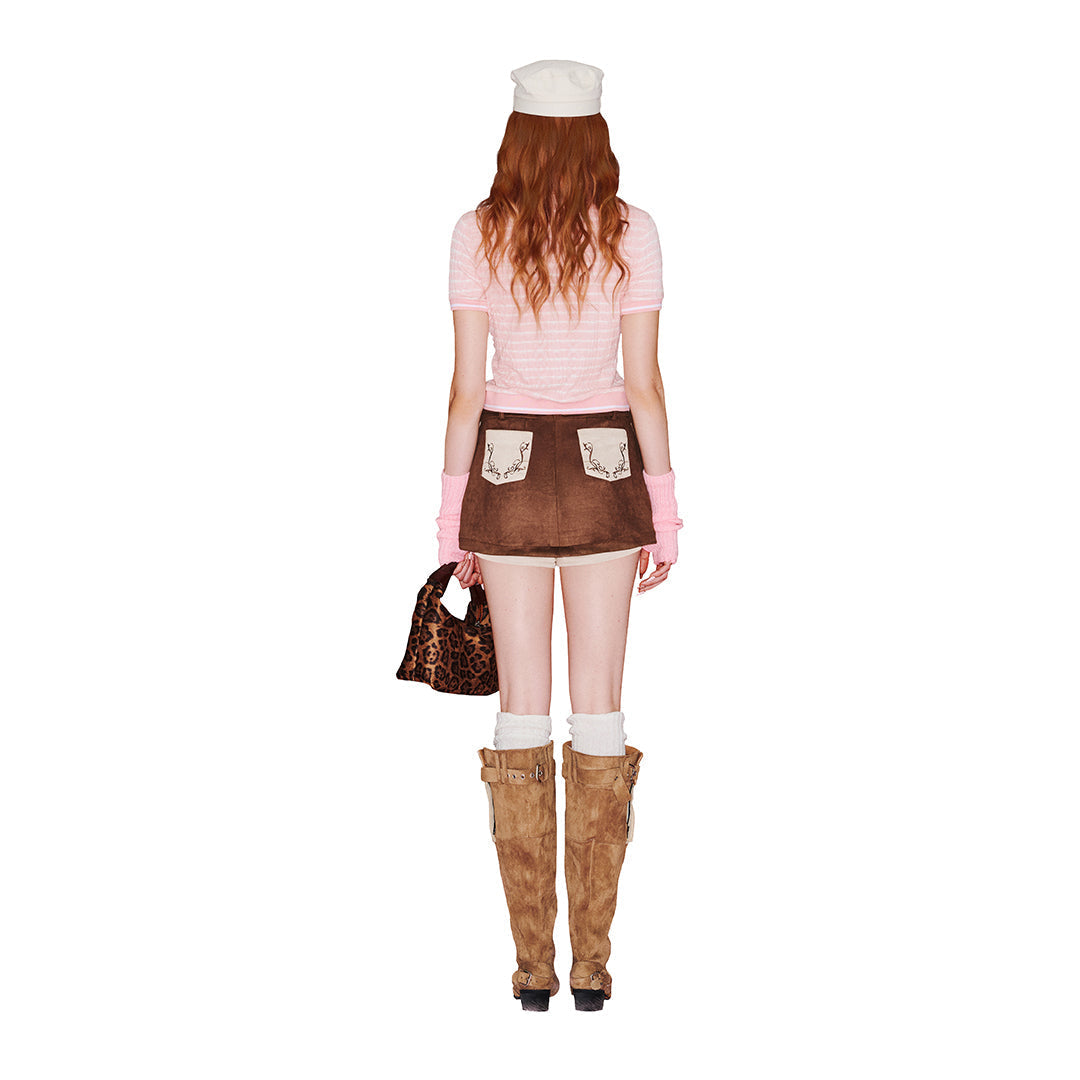 Aiai Studio Biker Jacket x Nini Skort