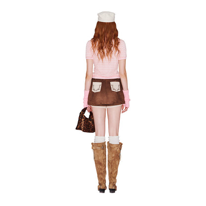 Aiai Studio Biker Jacket x Nini Skort