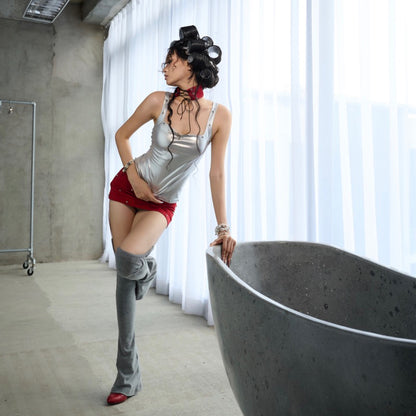 Madebykinh Silver Top