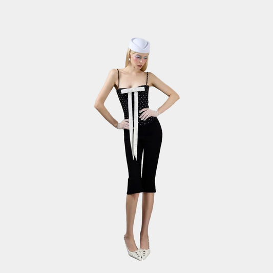 Depass Noir Capri Pants