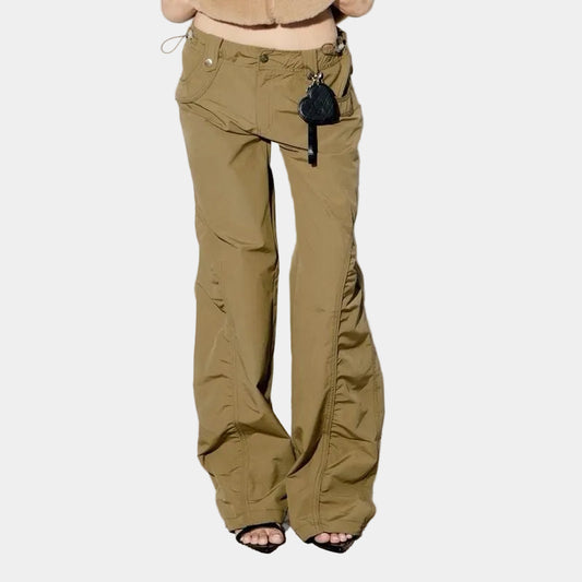 Nhabachtuot Nylon Low Waist Pants