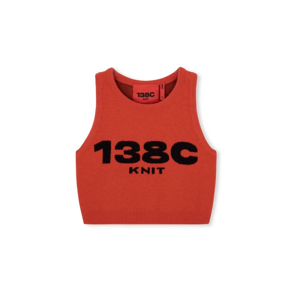 138Cknit Passionate Love Knit Croptop