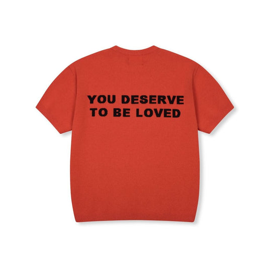 138Cknit Passionate Love Knit T-Shirt