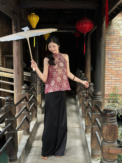 Mieufashionista Modern Halter Top Phuong Hoa