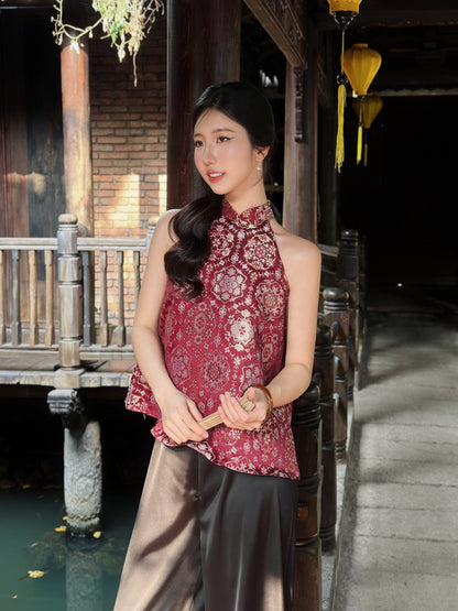 Mieufashionista Modern Halter Top Phuong Hoa