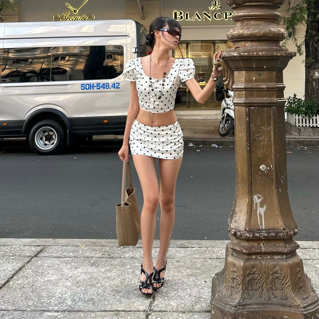 Madebykinh Polka Dot Skirt