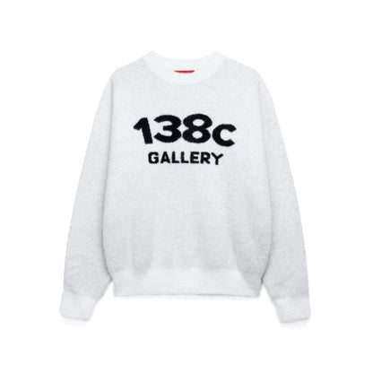 138Cknit Pure Love Knit Fuzzy Sweater