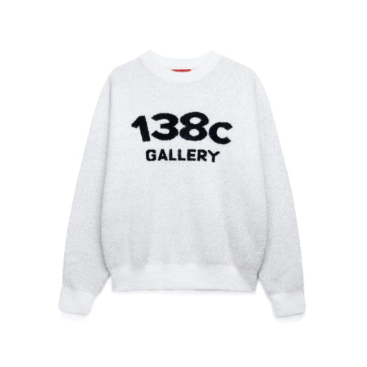 138Cknit Pure Love Knit Fuzzy Sweater