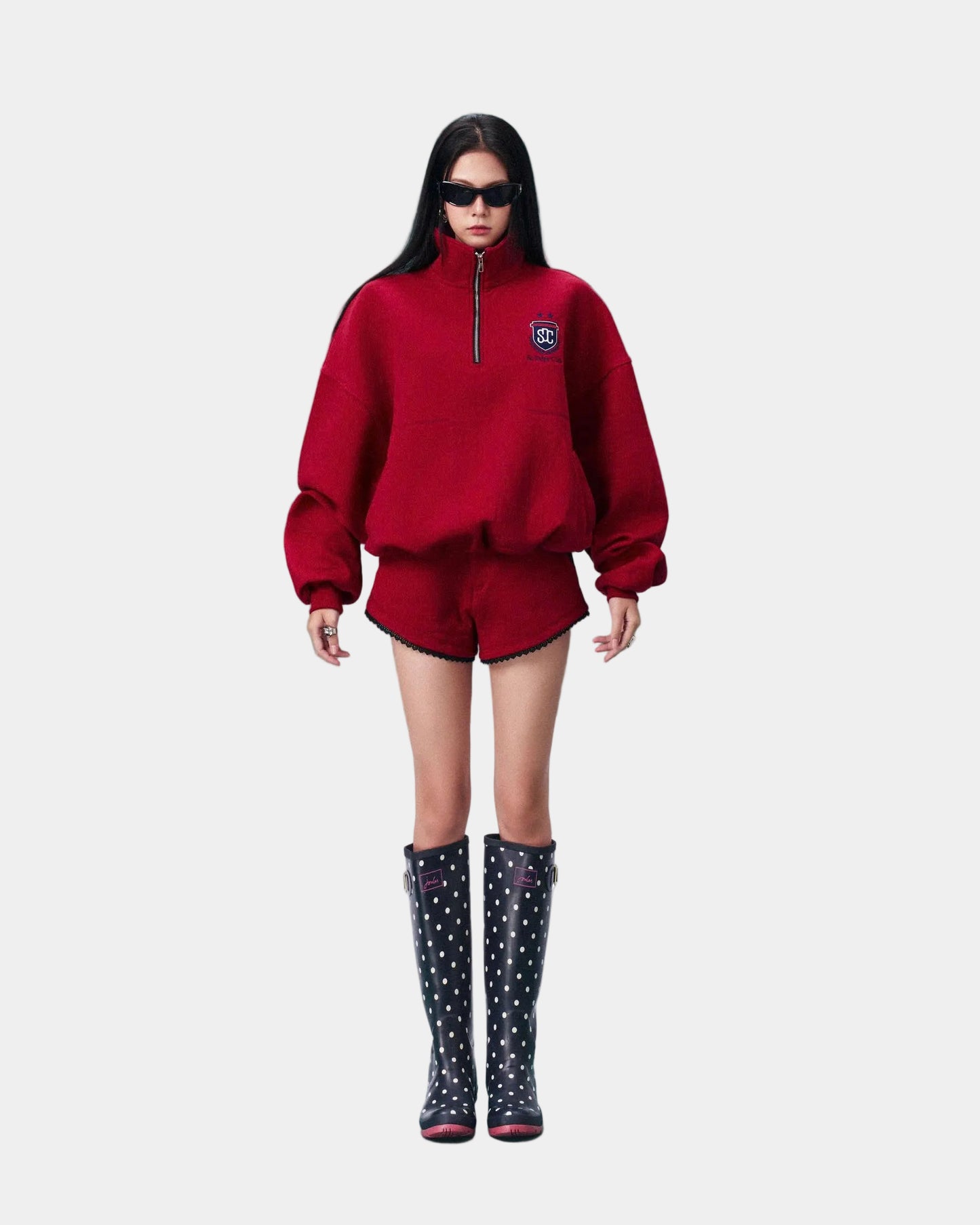Sodope Club Quarter Short - Red