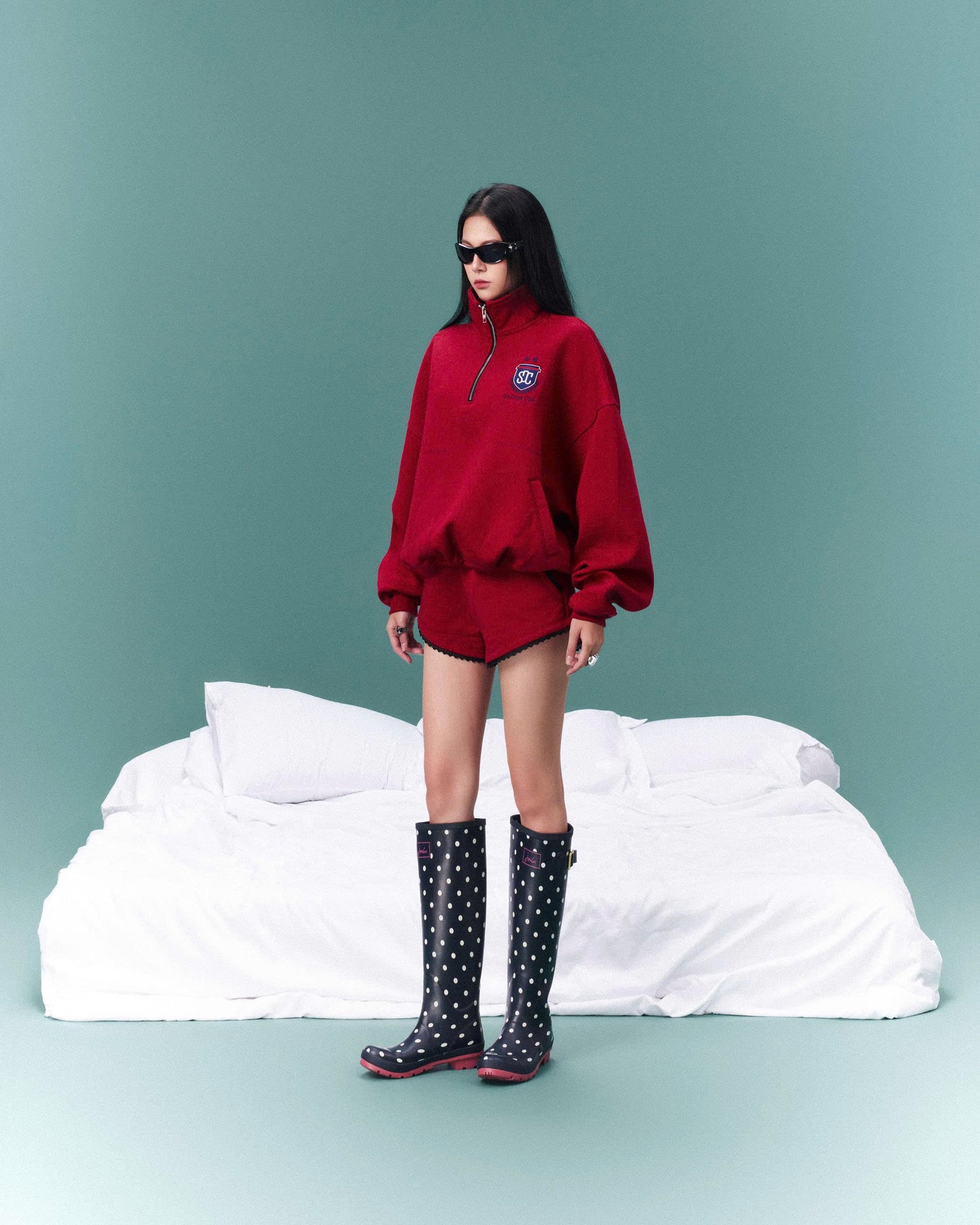 Sodope Club Quarter Short - Red