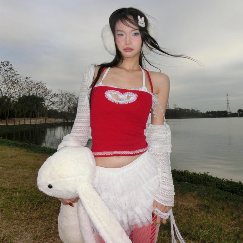 Madebykinh Red Rabbit Top