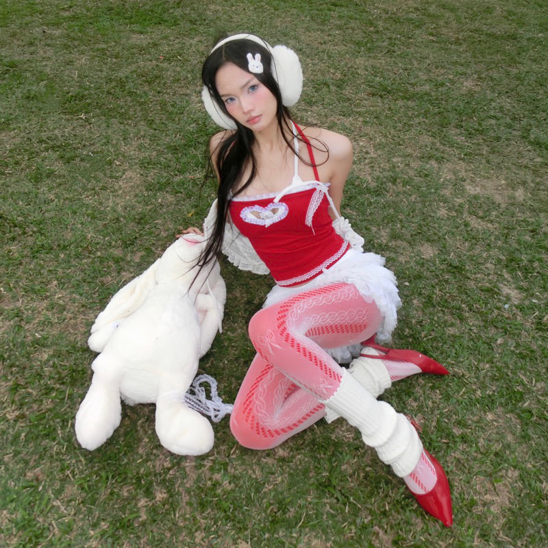 Madebykinh Red Rabbit Top