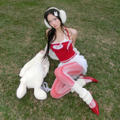 Madebykinh Red Rabbit Top