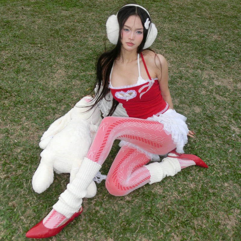 Madebykinh Red Rabbit Top