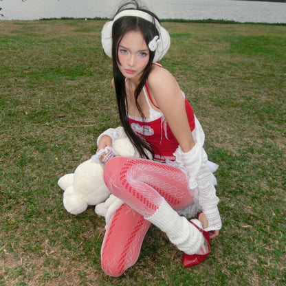 Madebykinh Red Rabbit Top