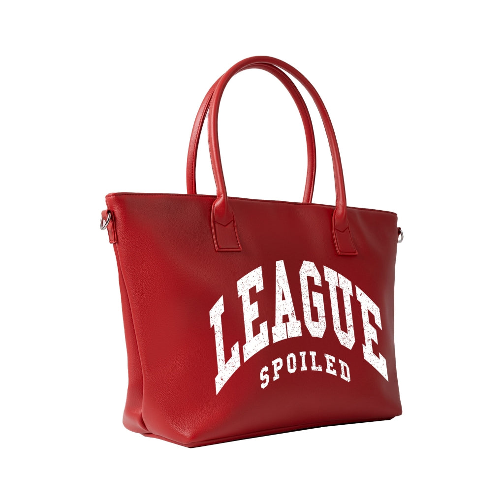 Spoiled League Large Spoiled Tote Bag - Red