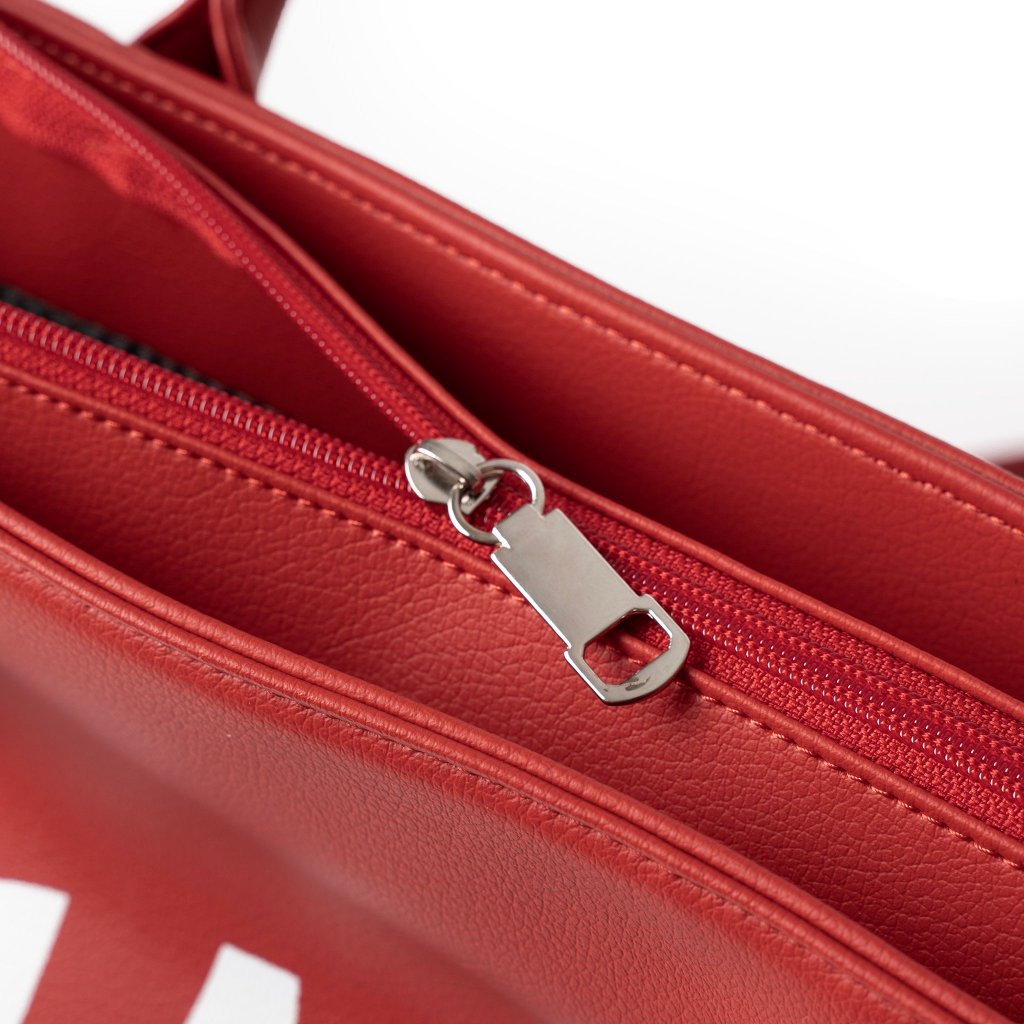 Spoiled League Large Spoiled Tote Bag - Red