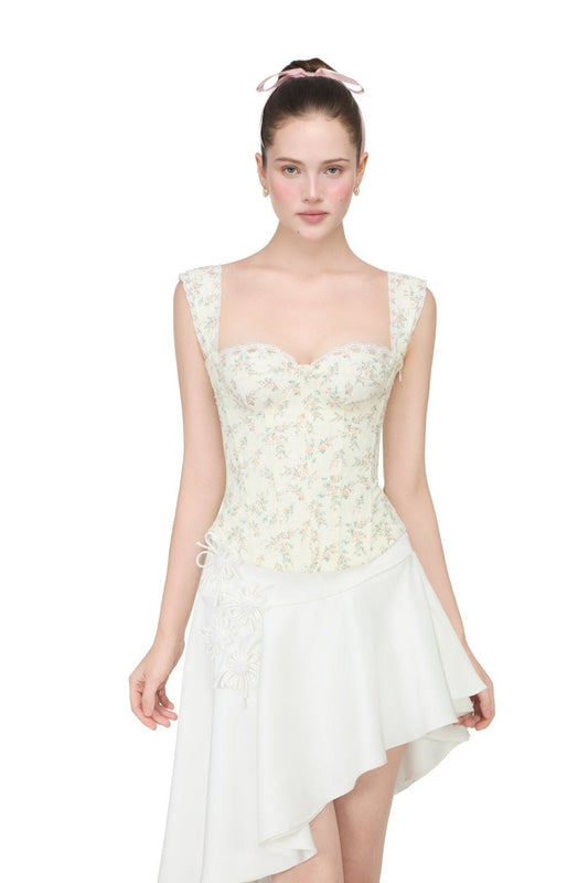 Jubin Phoebe Corset (Red)