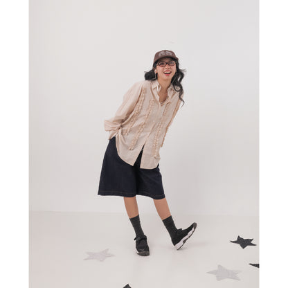 Nakedbyv Ruffle Shirt (Pre-order)