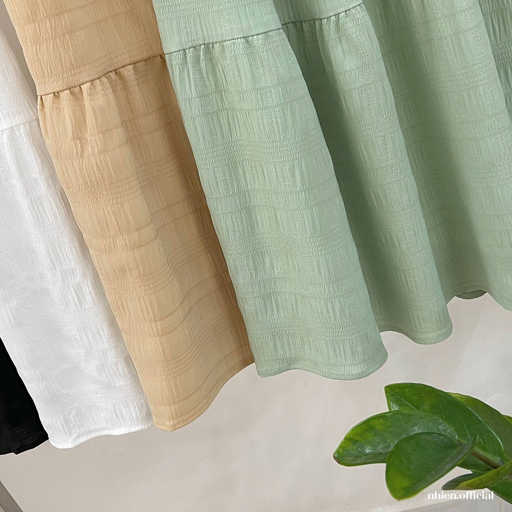Nhien Vintage Tiered Skirt Bv27 (Pre-order)