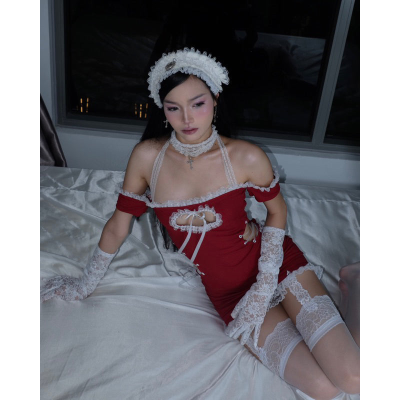 Madebykinh Red Bonnie Dress