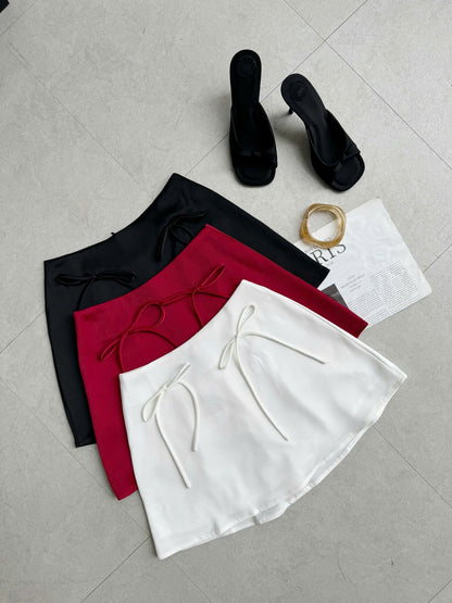 Mieufashionista Slay A Line Mini Skirt