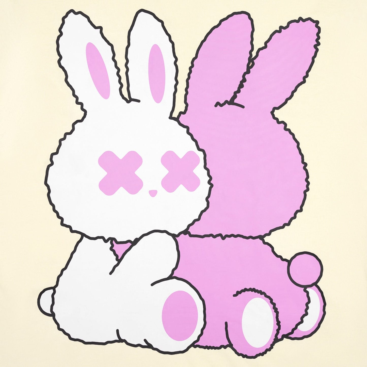 Bad Rabbit Club Cuddle Tee