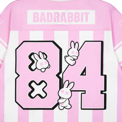 Bad Rabbit Club Baby Pink Jersey Tee