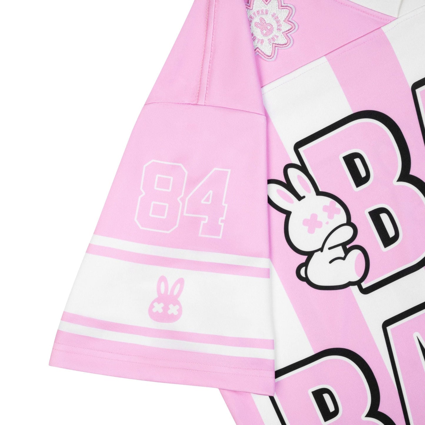 Bad Rabbit Club Baby Pink Jersey Tee