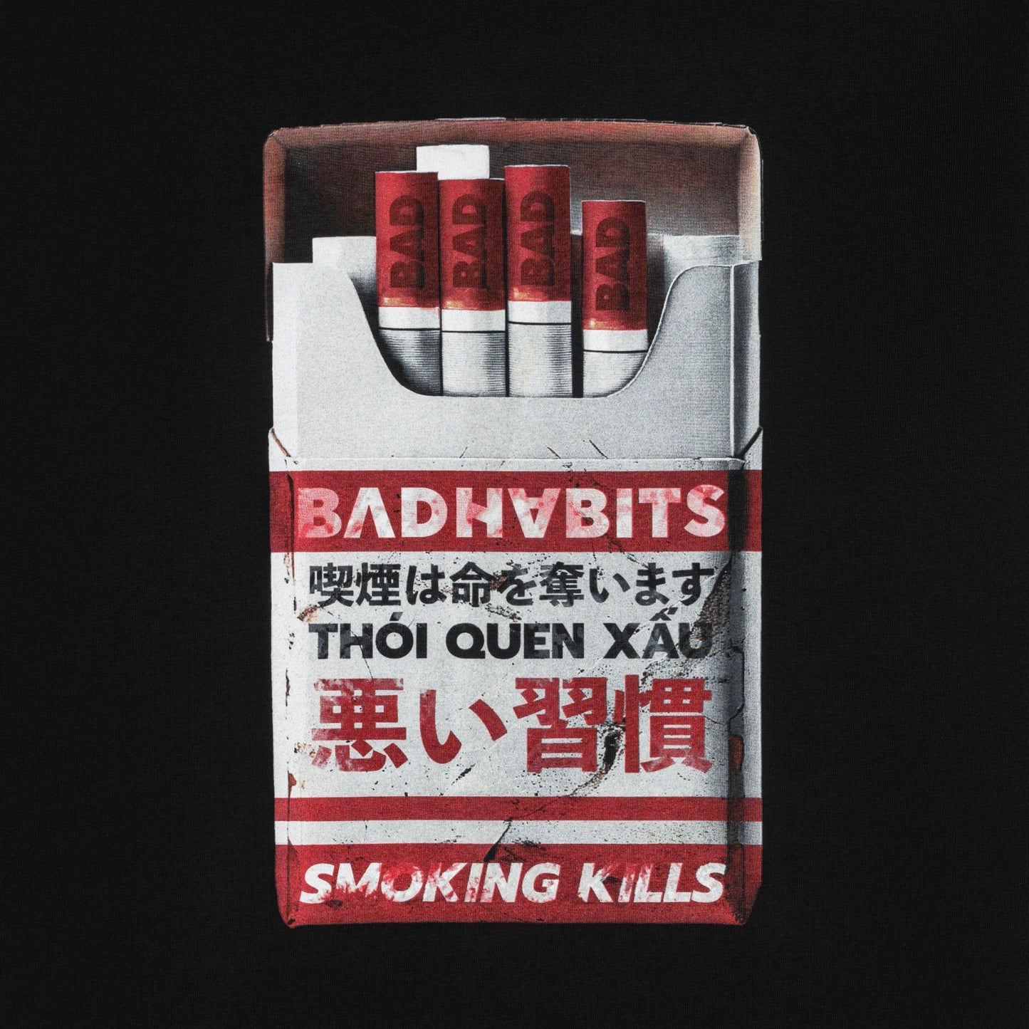 Bad Habits Shigaretto Long Sleeve Tee